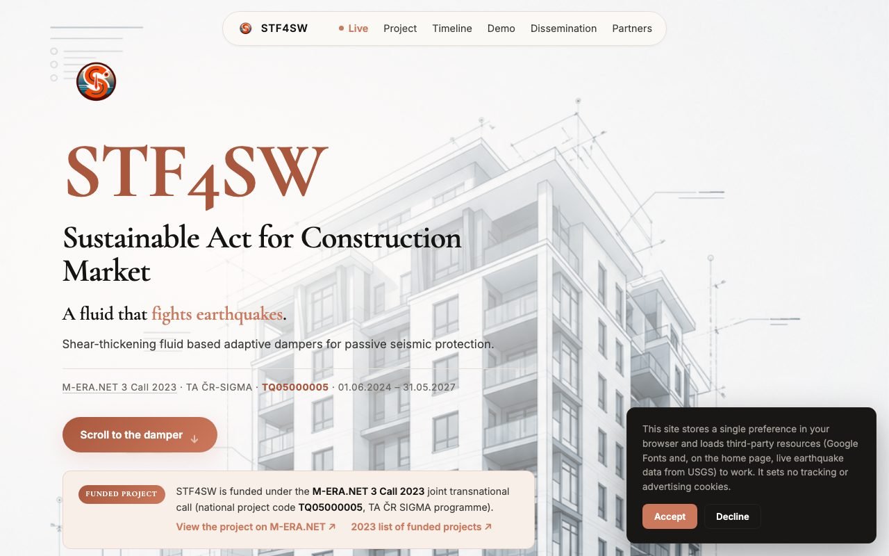 stf4sw.eu website